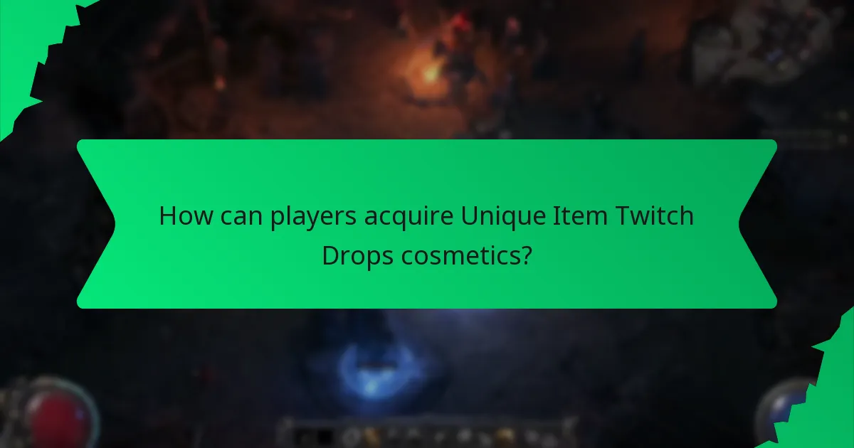How is the rarity of Twitch Drops cosmetics determined?
