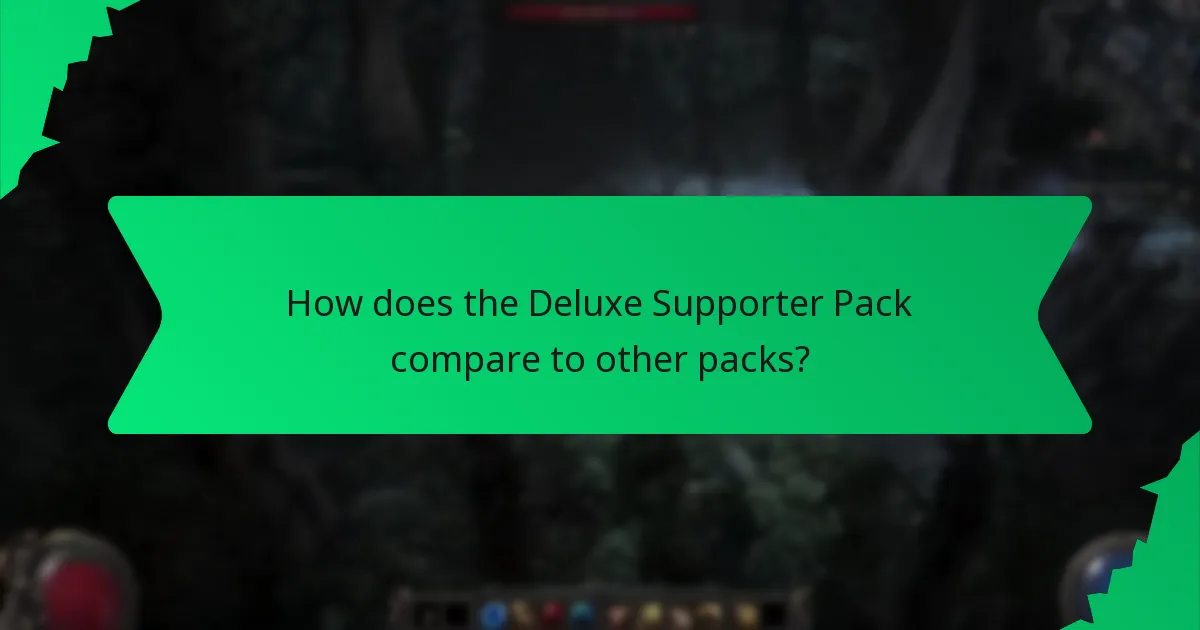 What colour options are available for Deluxe Supporter Pack bonuses?