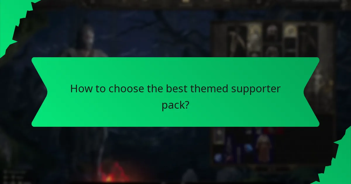 What role does colour play in themed supporter pack bonuses?