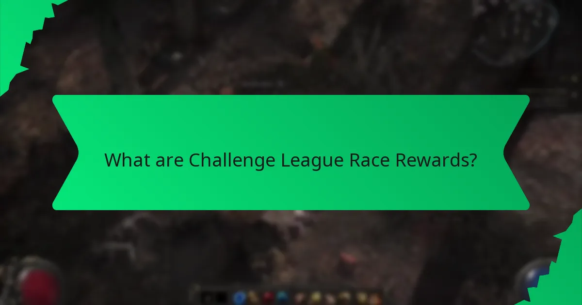 What effects do Challenge League Race Rewards have?