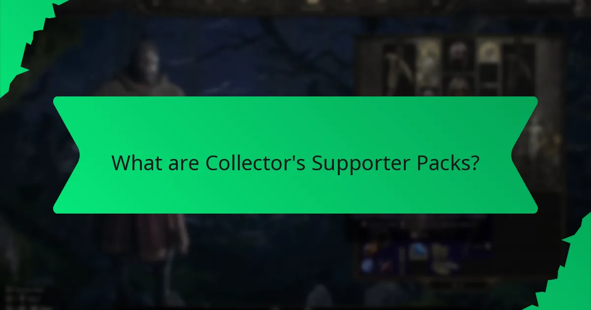 What role does colour play in Collector’s Supporter Pack Bonuses?