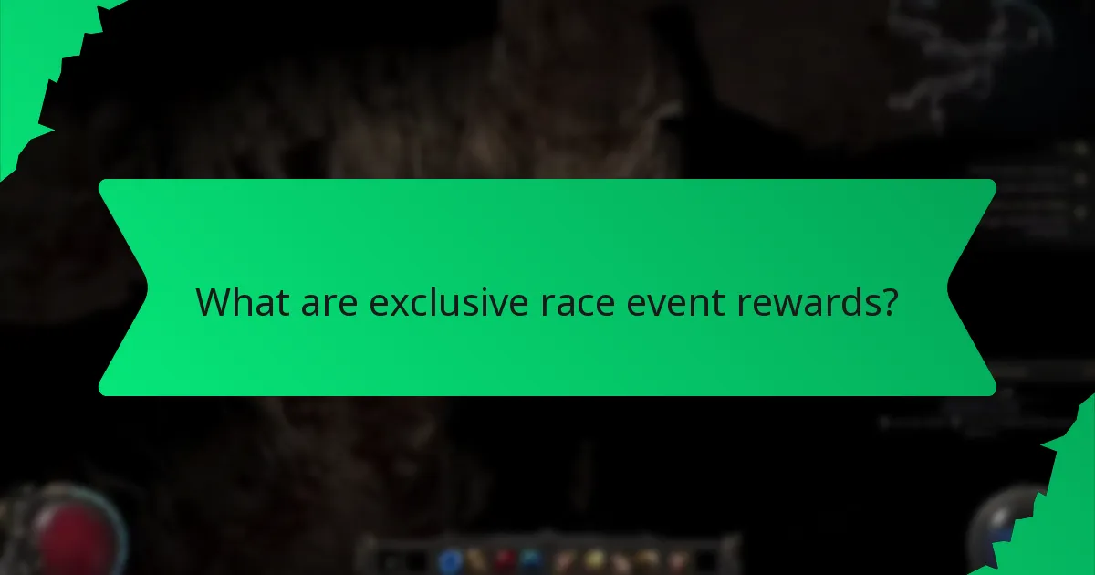 What effects do race event rewards have on gameplay?