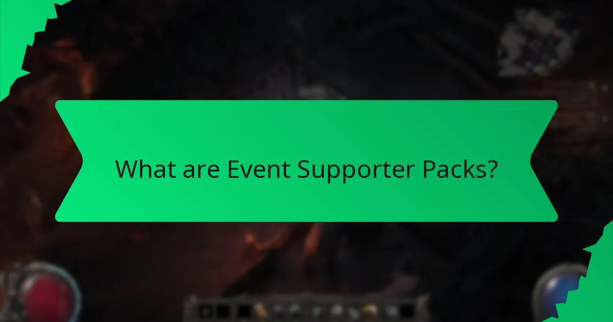 What effects do Event Supporter Pack bonuses provide?