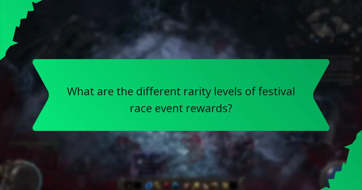 What effects do festival race event rewards provide?