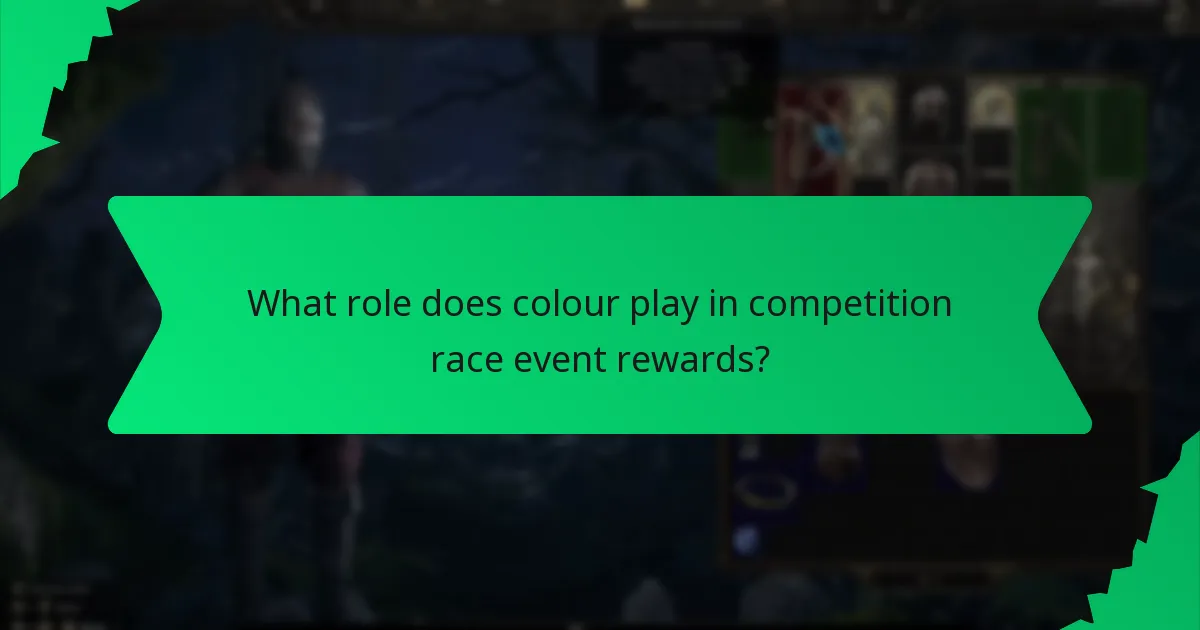 Which rewards are worth pursuing in competition races?